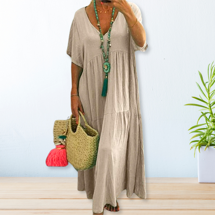 Maelis | Robe en Coton Lin
