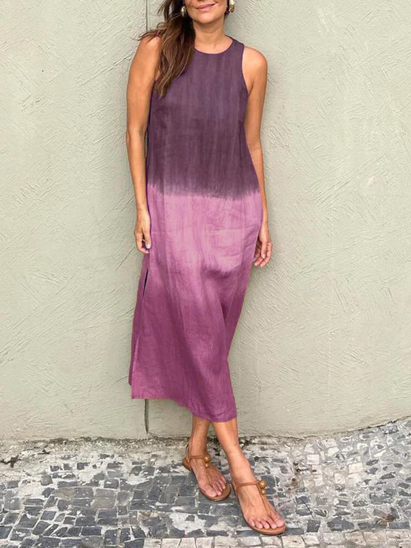 Heather - Robe Gradient Décontractée