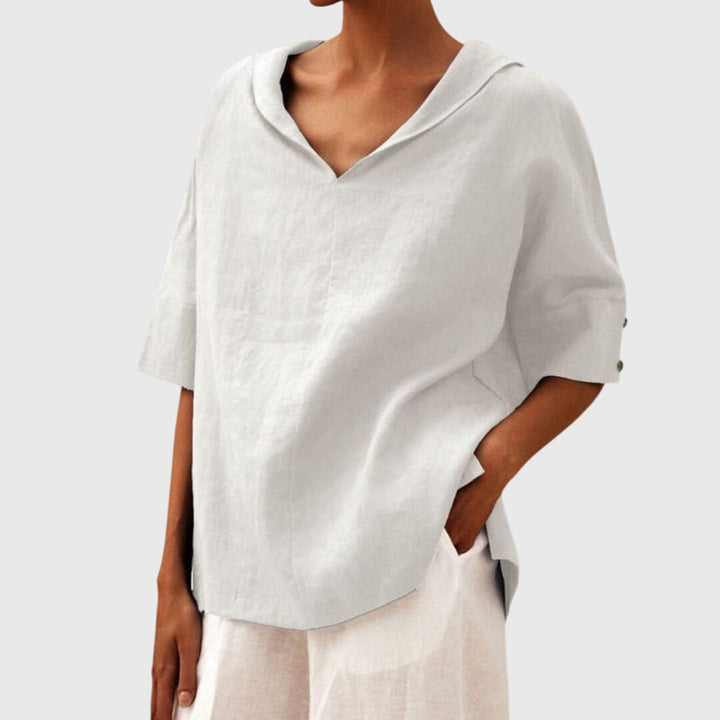 Joanna™ | Blouse Décontractée à Coupe Lâche