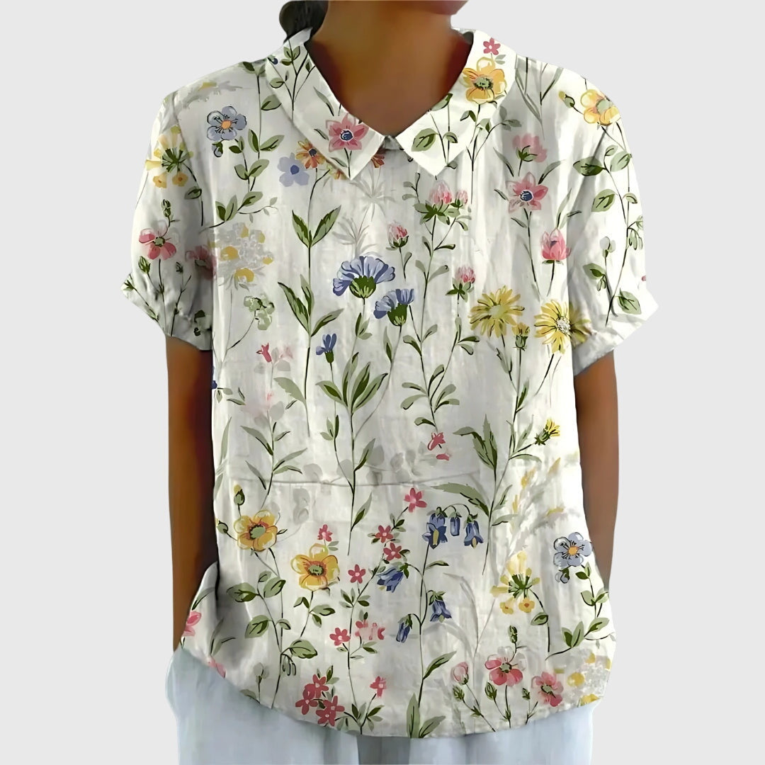 Jenna™ | Blouse Fleurie
