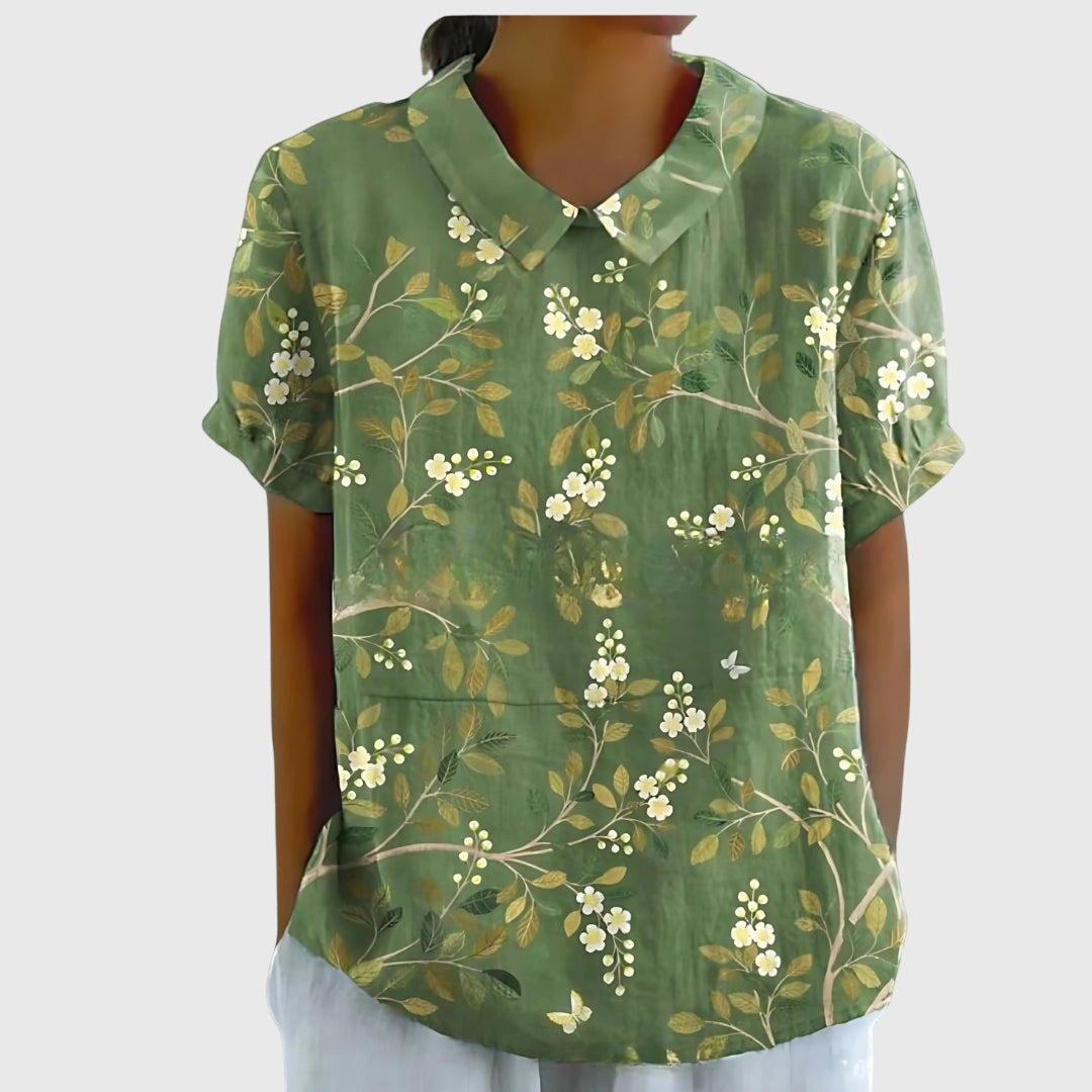 Jenna™ | Blouse Fleurie