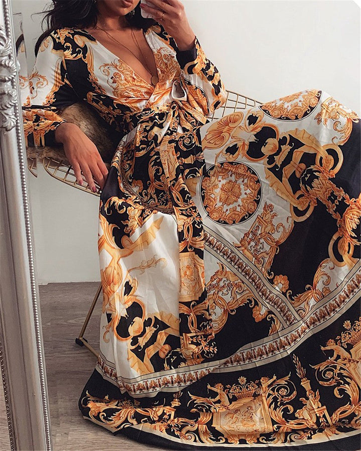 Faye - Robe Imprimée Boho