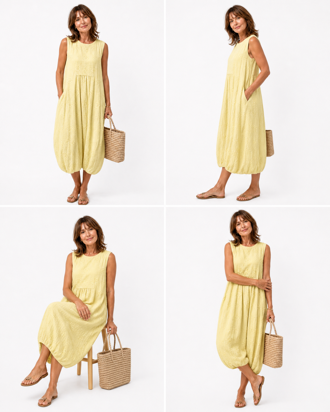 Robe fluide et confortable