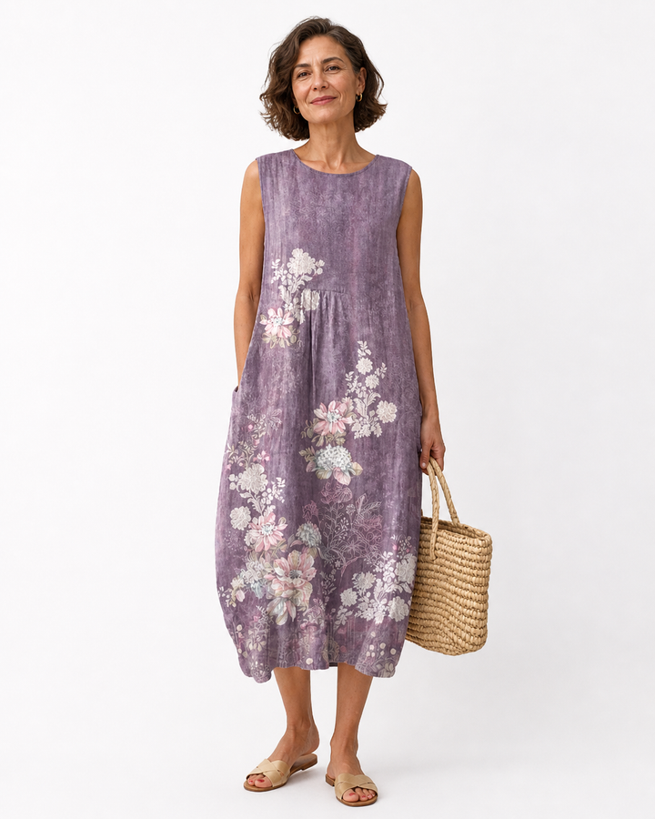 Robe fluide et confortable