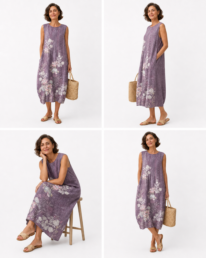 Robe fluide et confortable