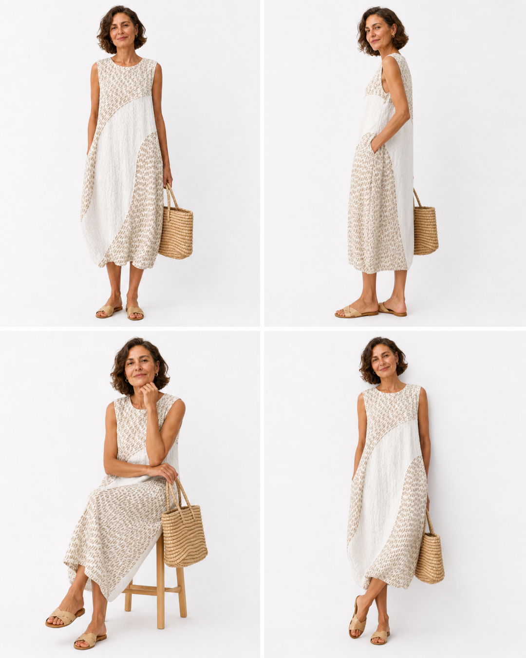 Robe fluide et confortable