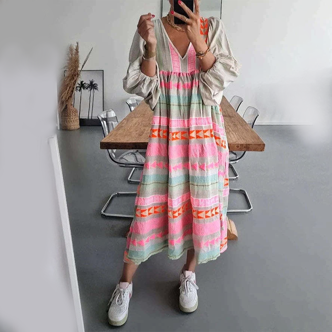 Jessenia - Robe Boho Confortable