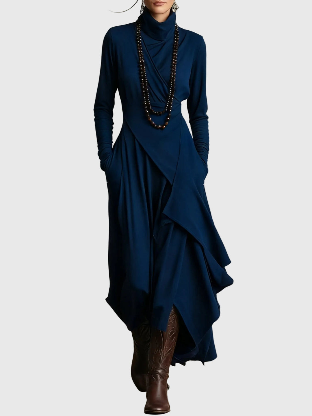 Violet | Robe Maxi Plissée