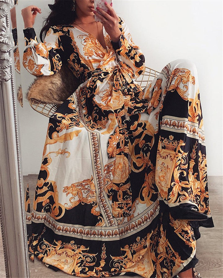 Faye - Robe Imprimée Boho