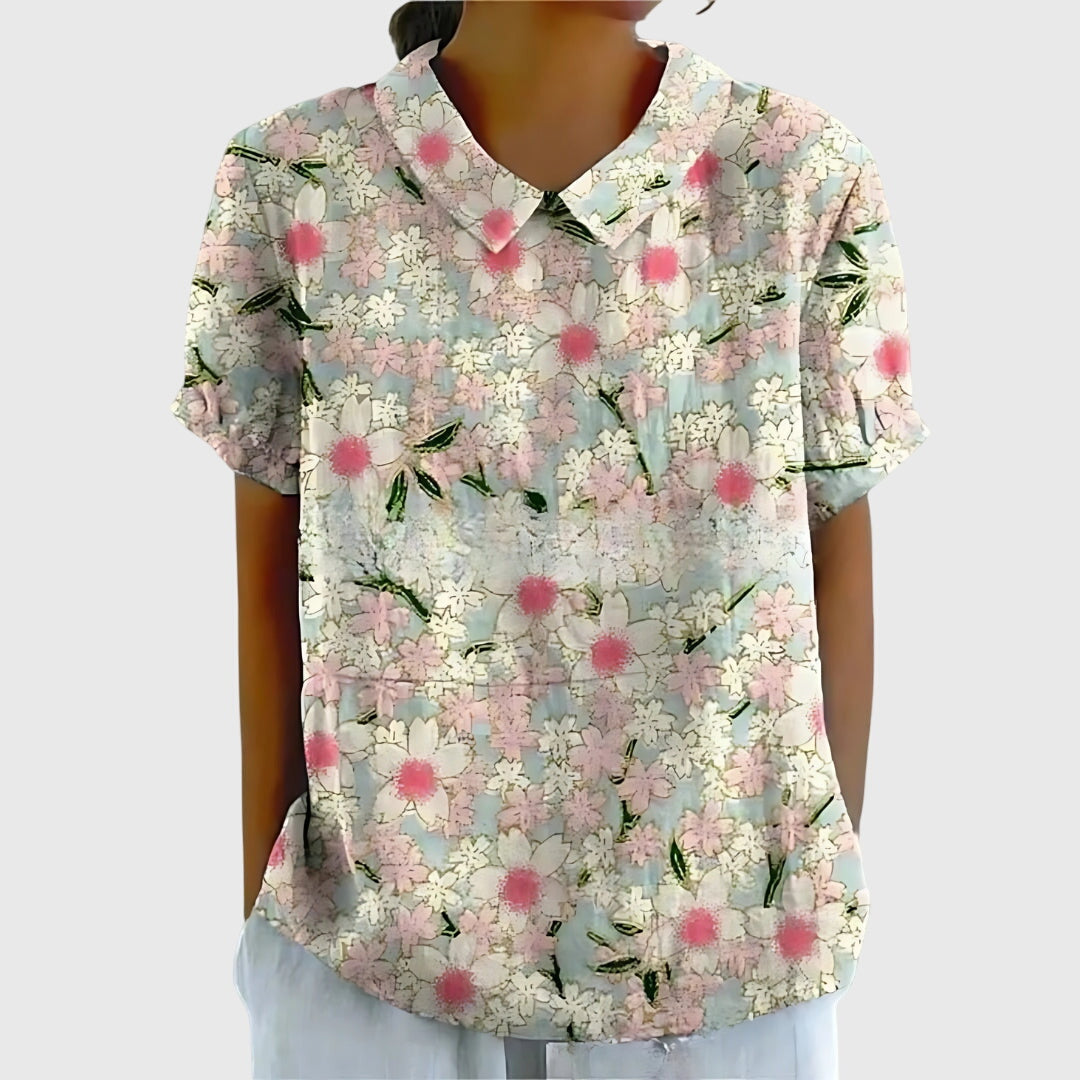 Jenna™ | Blouse Fleurie