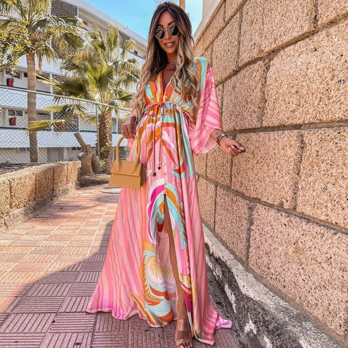 Daria - Robe Kaftan de Vacances