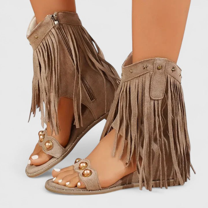 Eira - Sandales à Franges Chic