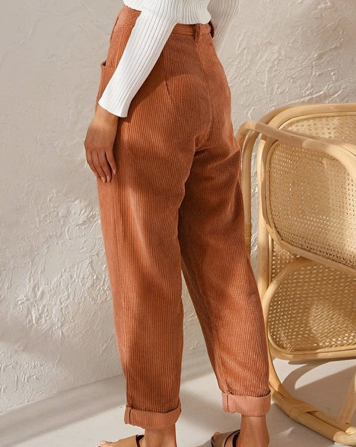 Cassidy - Pantalon Décontracté Intemporel
